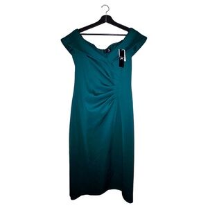 Hunter green formal dress